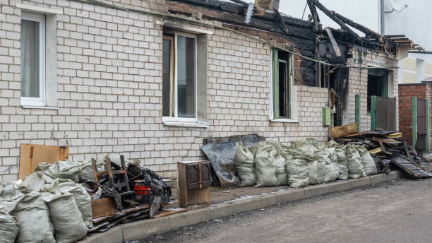 Professional Smoke Damage Removal technician working in Jackson, MN